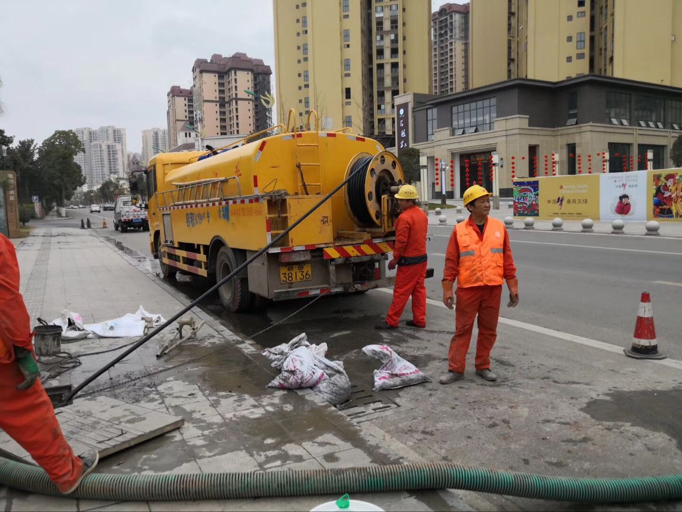 莒南排污管道清淤-管道清洗