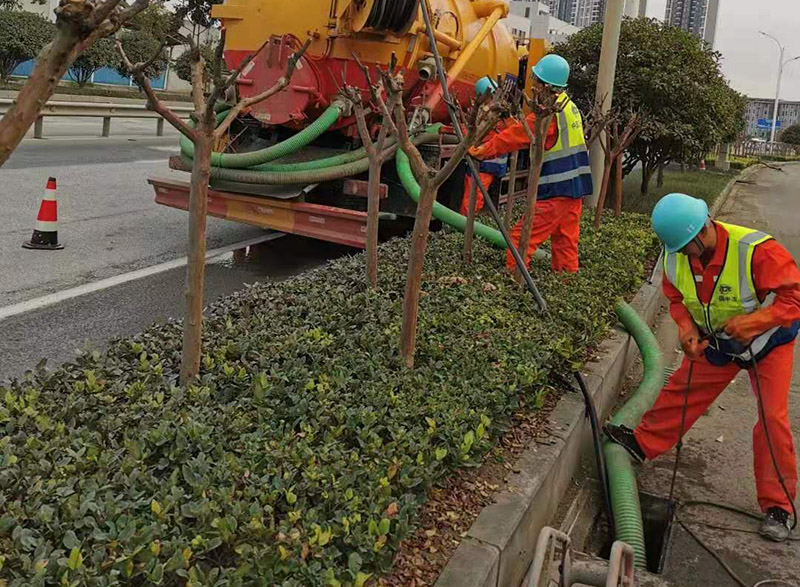 莒南市政管道清淤